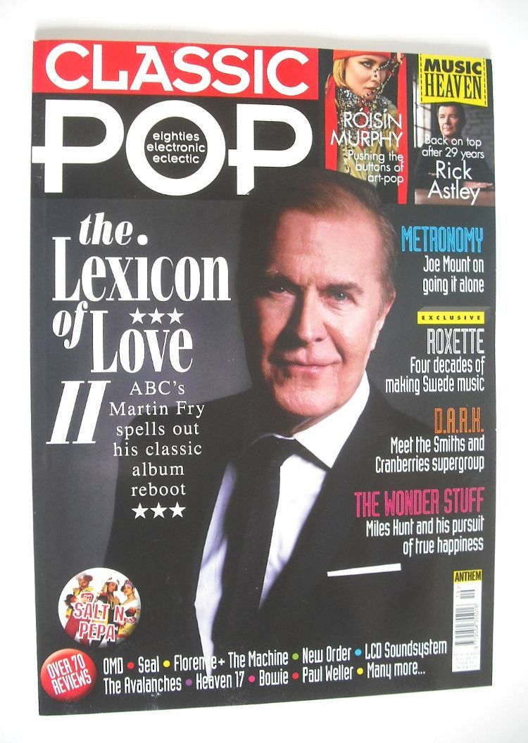 Classic Pop magazine - Martin Fry cover (August/September 2016)
