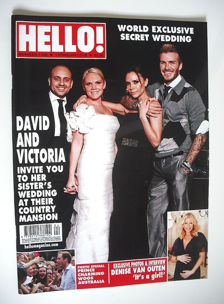 <!--2010-02-01-->Hello! magazine - Louise Adams and Darren Flood wedding co