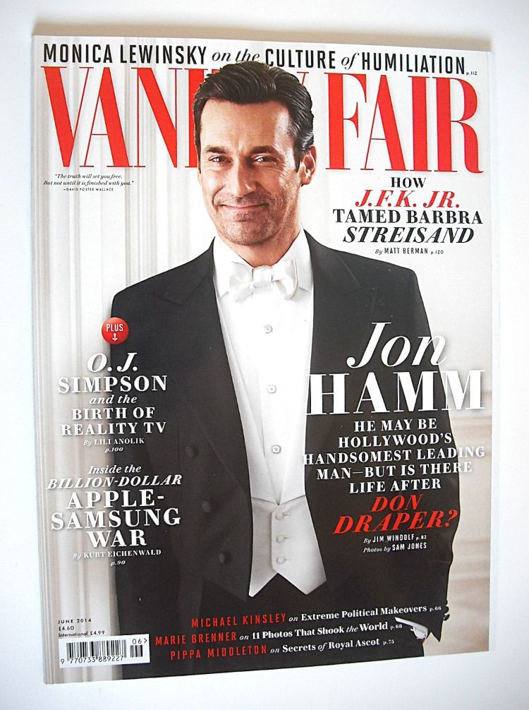 Vanity Fair magazine - Jon Hamm cover (June 2014)