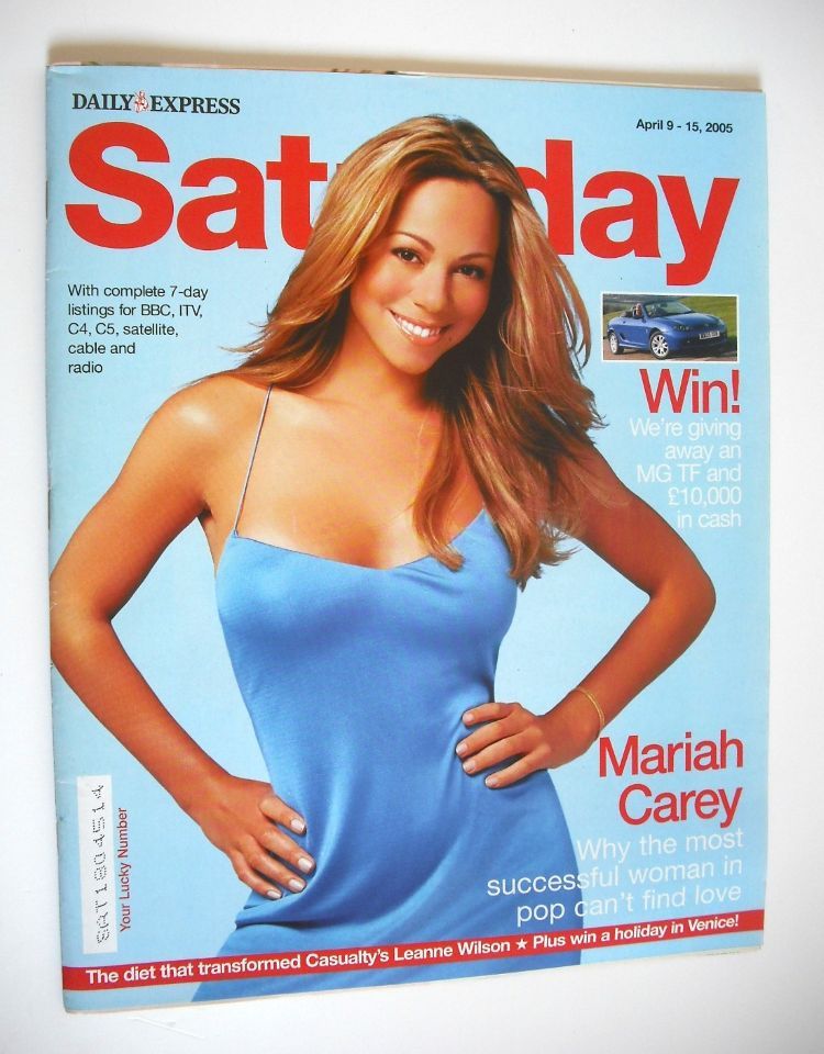 Saturday magazine - Mariah Carey cover (9 April 2005)