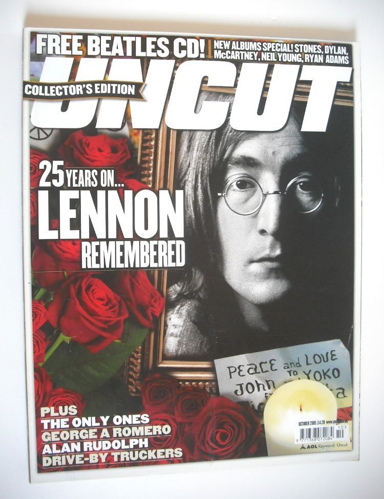 Uncut magazine - John Lennon cover (October 2005)