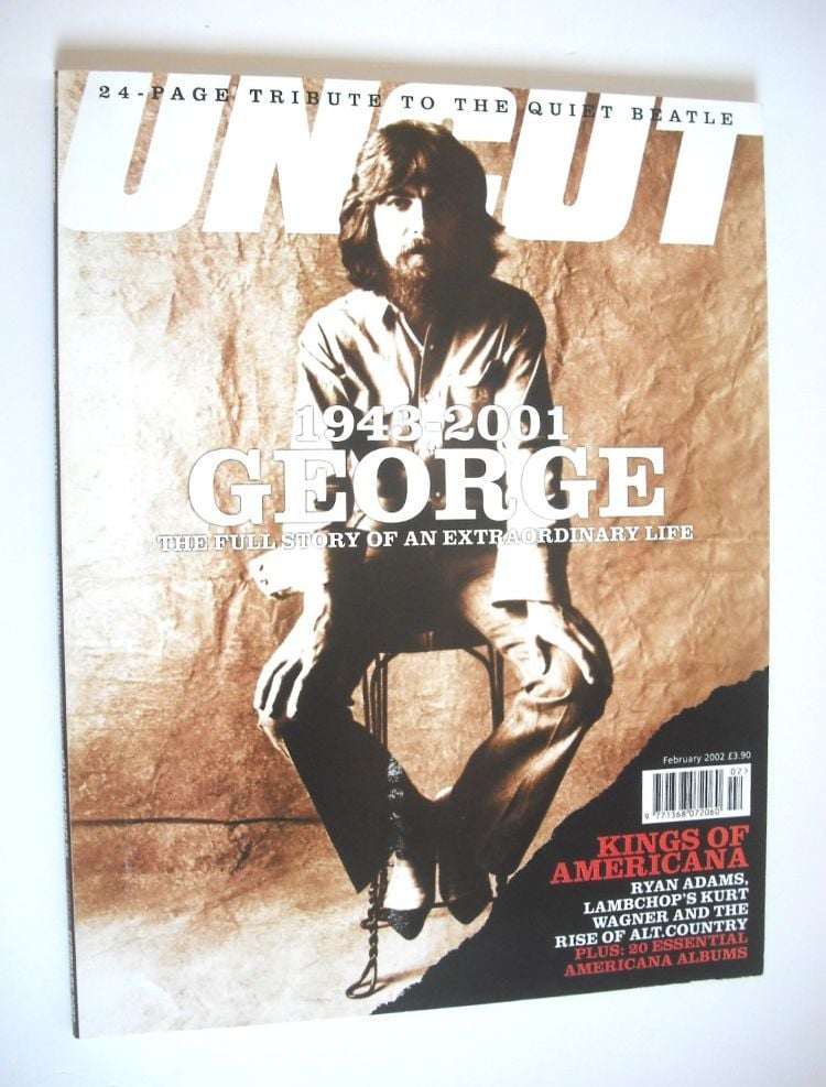 Uncut magazine - George Harrison cover (February 2002)