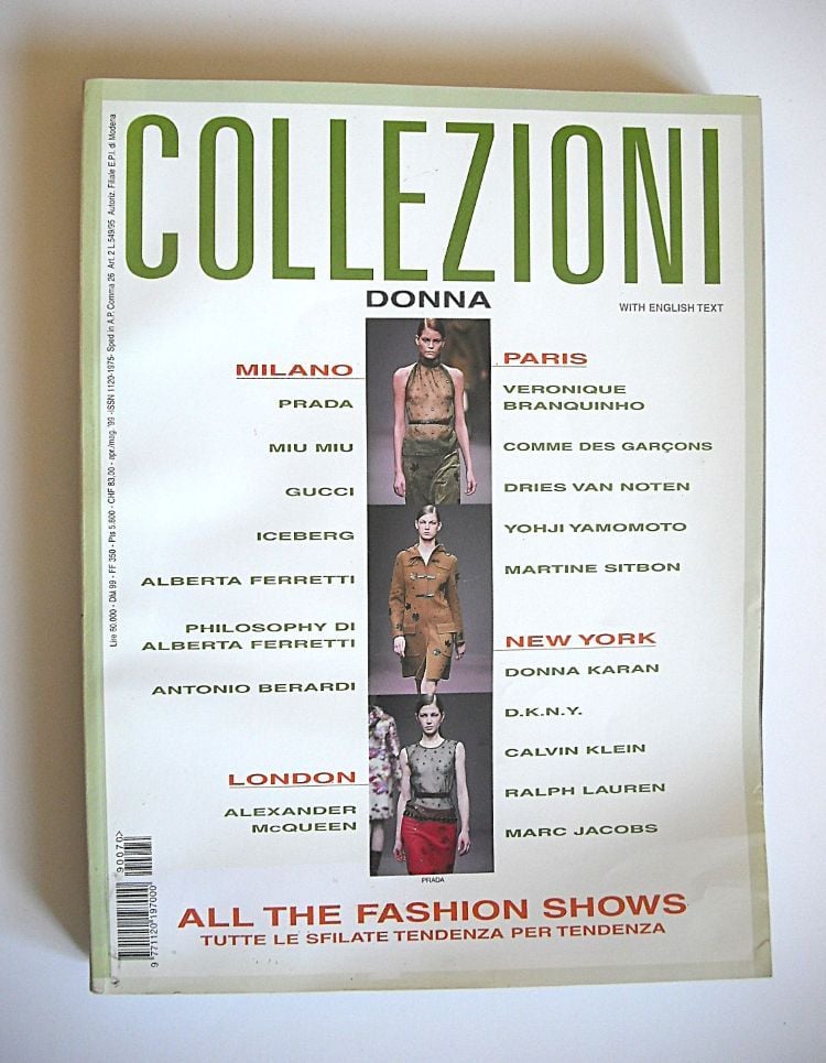 Collezioni Donna magazine (Autumn/Winter 1999 - N.70)