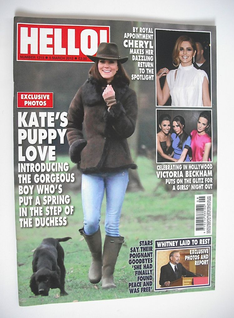 Hello! magazine - Kate Middleton cover (5 March 2012 - Issue 1215)
