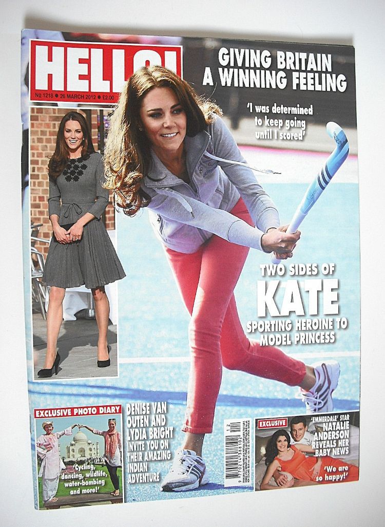 Hello! magazine - Kate Middleton cover (26 March 2012 - Issue 1218)