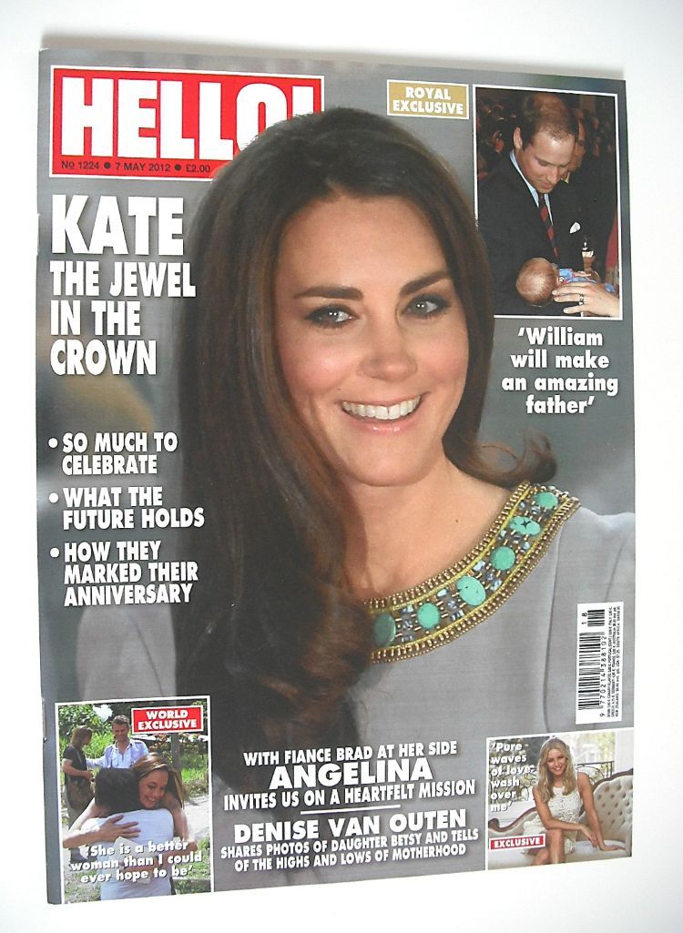 Hello! magazine - Kate Middleton cover (7 May 2012 - Issue 1224)