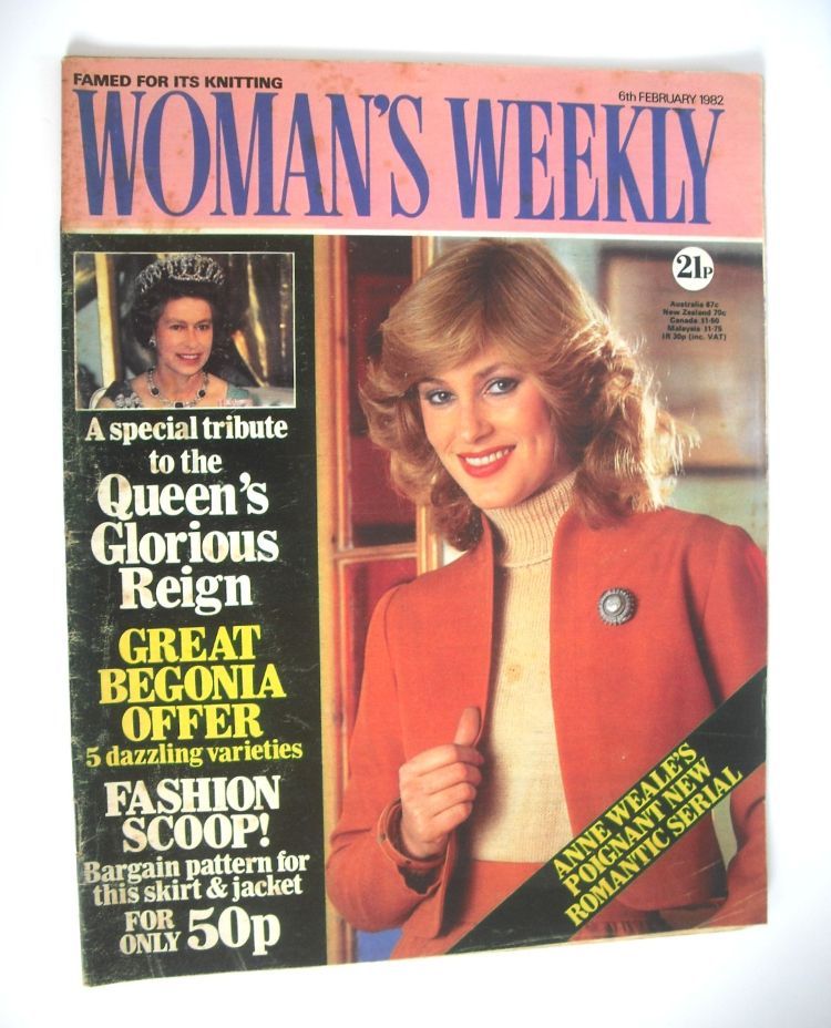 Woman's Weekly magazine (6 February 1982 - British Edition)