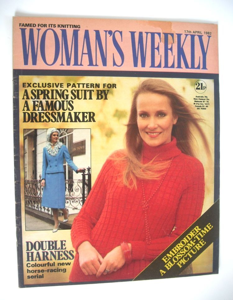 Woman's Weekly magazine (17 April 1982 - British Edition)
