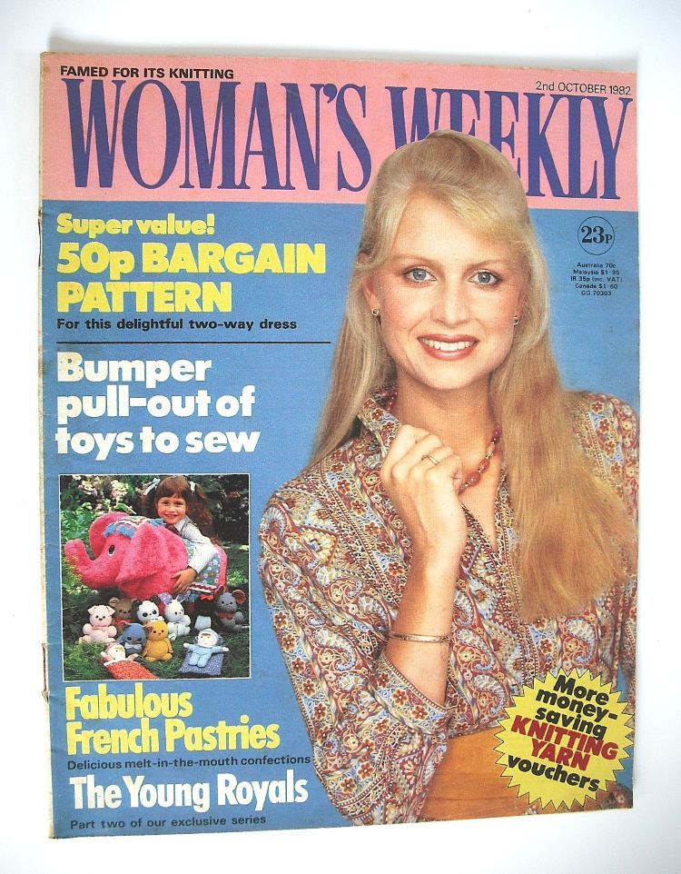 Woman's Weekly magazine (2 October 1982 - British Edition)