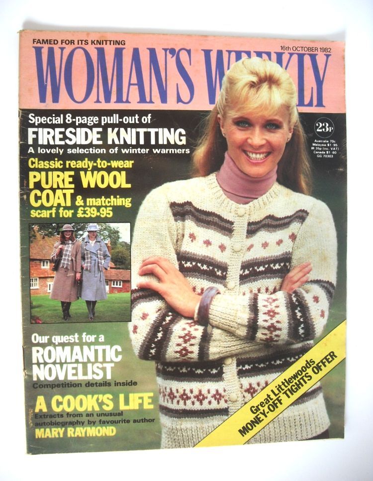 Woman's Weekly magazine (16 October 1982 - British Edition)