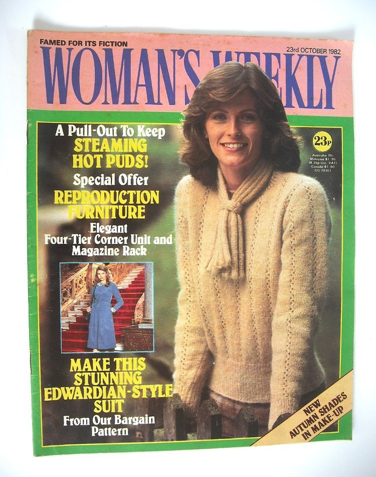 Woman's Weekly magazine (23 October 1982 - British Edition)