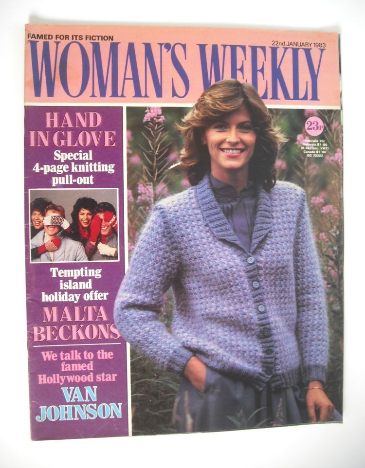Woman's Weekly magazine (22 January 1983 - British Edition)