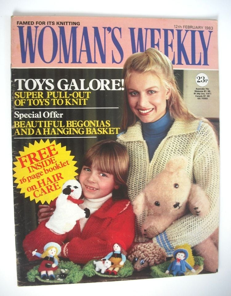 Woman's Weekly magazine (12 February 1983 - British Edition)