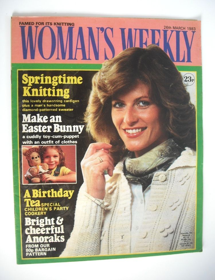 Woman's Weekly magazine (26 March 1983 - British Edition)