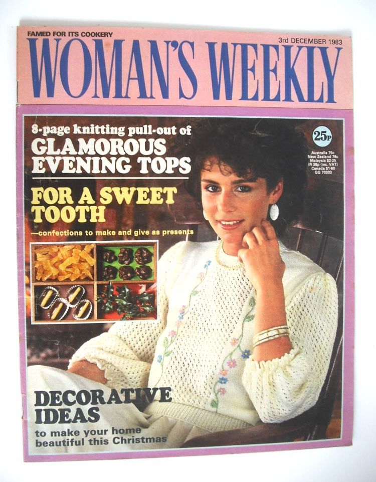 Woman's Weekly magazine (3 December 1983 - British Edition)