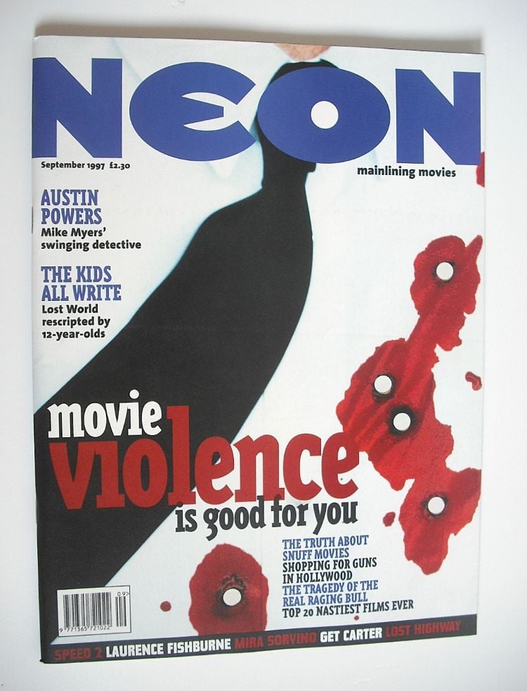 NEON magazine - Movie cover (September 1997)