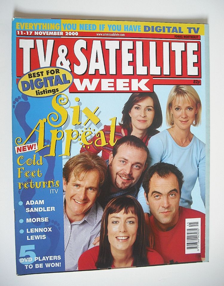 TV & Satellite Week magazine - Cold Feet cover (11-17 November 2000)