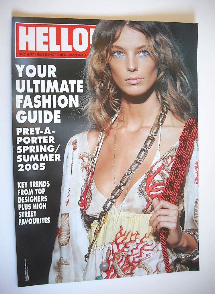 Hello! Fashion magazine - Spring/Summer 2005 - Daria Werbowy cover