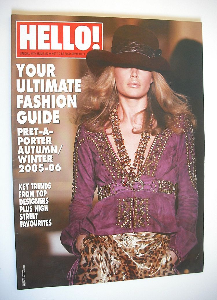 Hello! Fashion magazine - Autumn/Winter 2005/2006 - Doutzen Kroes cover