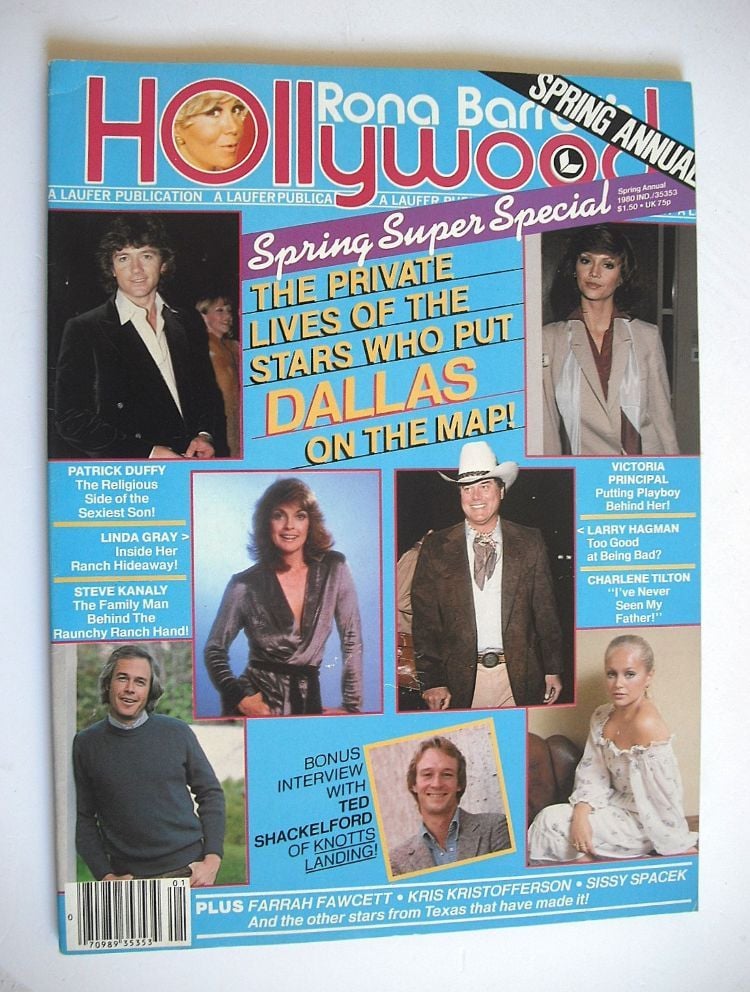 Rona Barrett's Hollywood magazine - Spring Super Special cover (Spring Annual 1980)