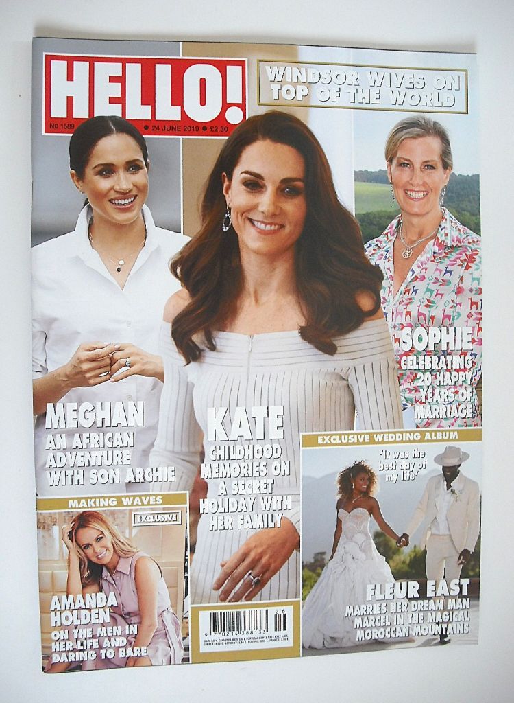 Hello! magazine - Windsor Wives cover (24 June 2019 - Issue 1589)