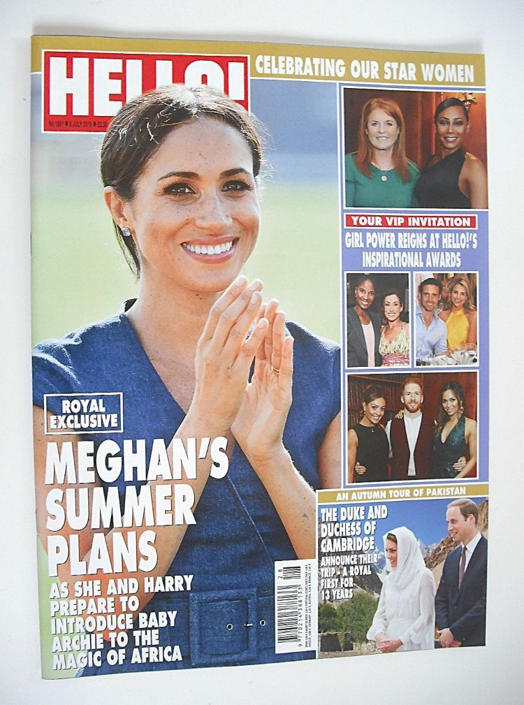 Hello! magazine - Meghan Markle cover (8 July 2019 - Issue 1591)