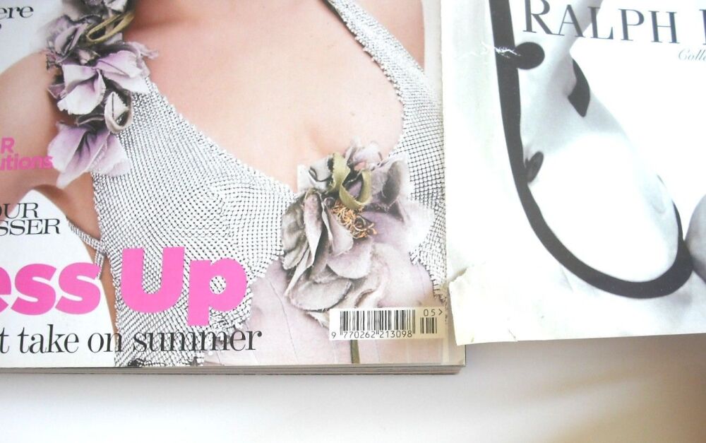 British Vogue magazine - May 2004 - Scarlett Johansson cover