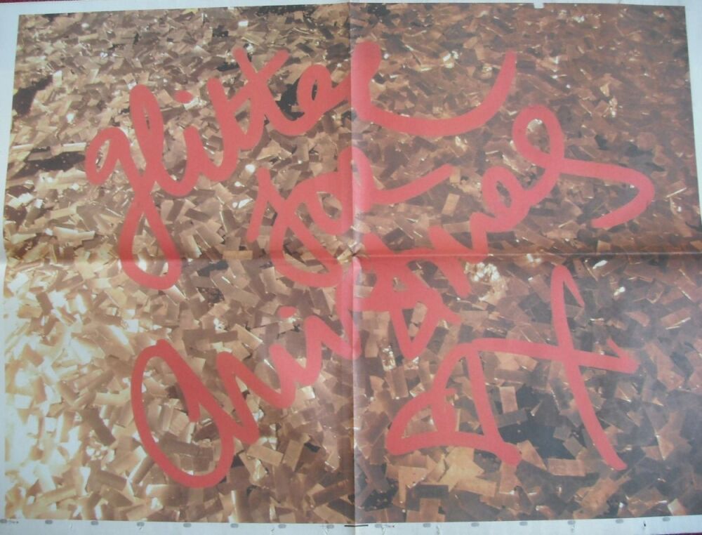 Kylie Minogue Xmas gift wrap / wrapping paper