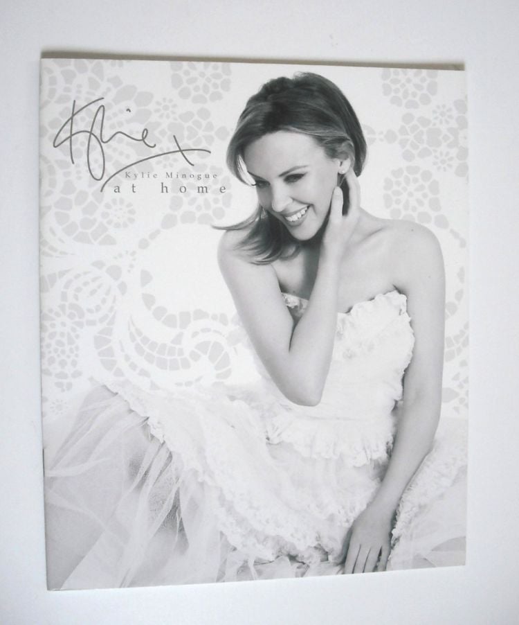 At Home bed linen brochure - Kylie Minogue (2012)