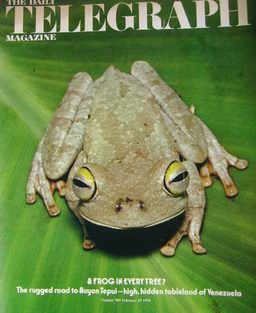 The Daily Telegraph magazine - Frog cover (27 February 1976)