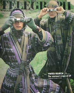The Daily Telegraph magazine - Winter Fashion cover (10 October 1975)