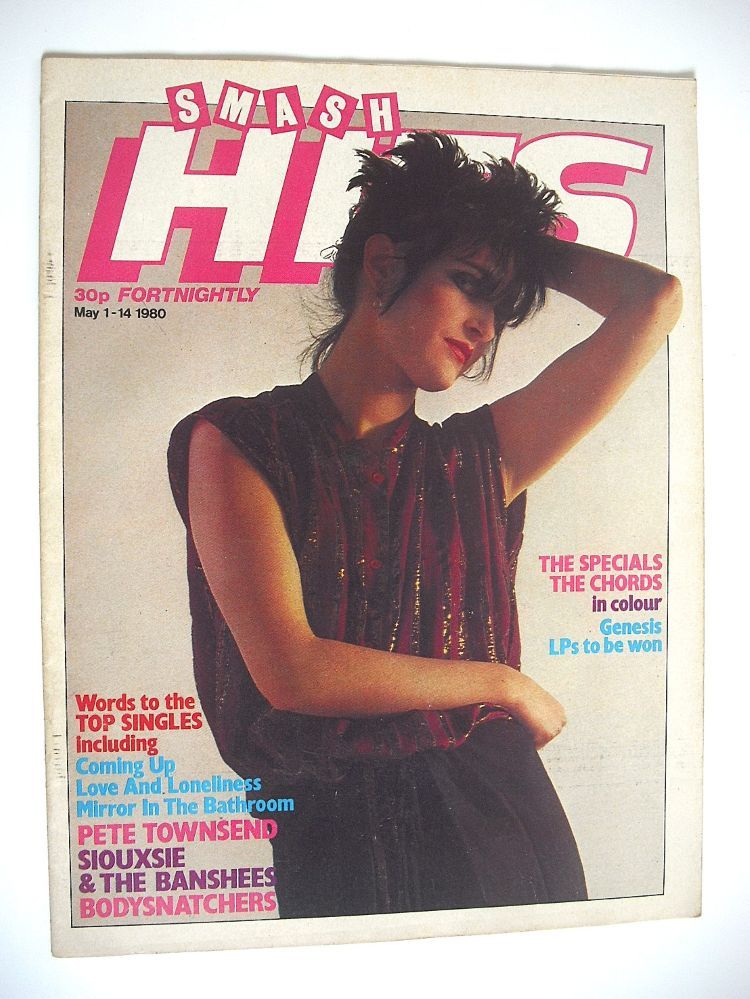 Smash Hits magazine - Siouxsie Sioux cover (1-14 May 1980)