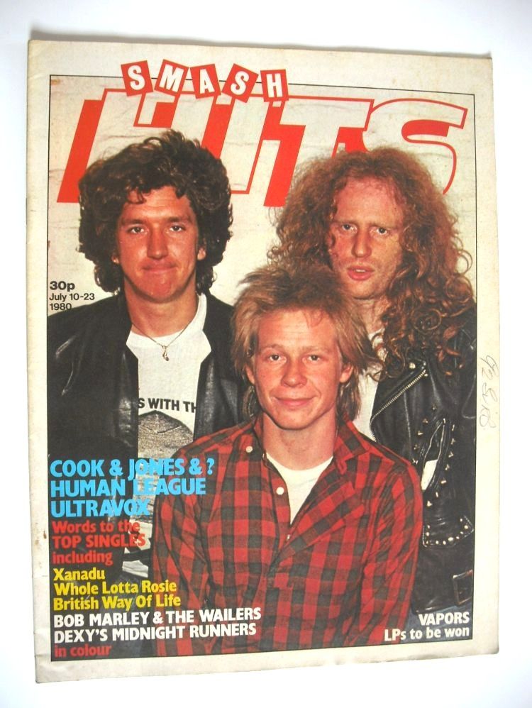 Smash Hits magazine - Cook & Jones cover (10-23 July 1980)