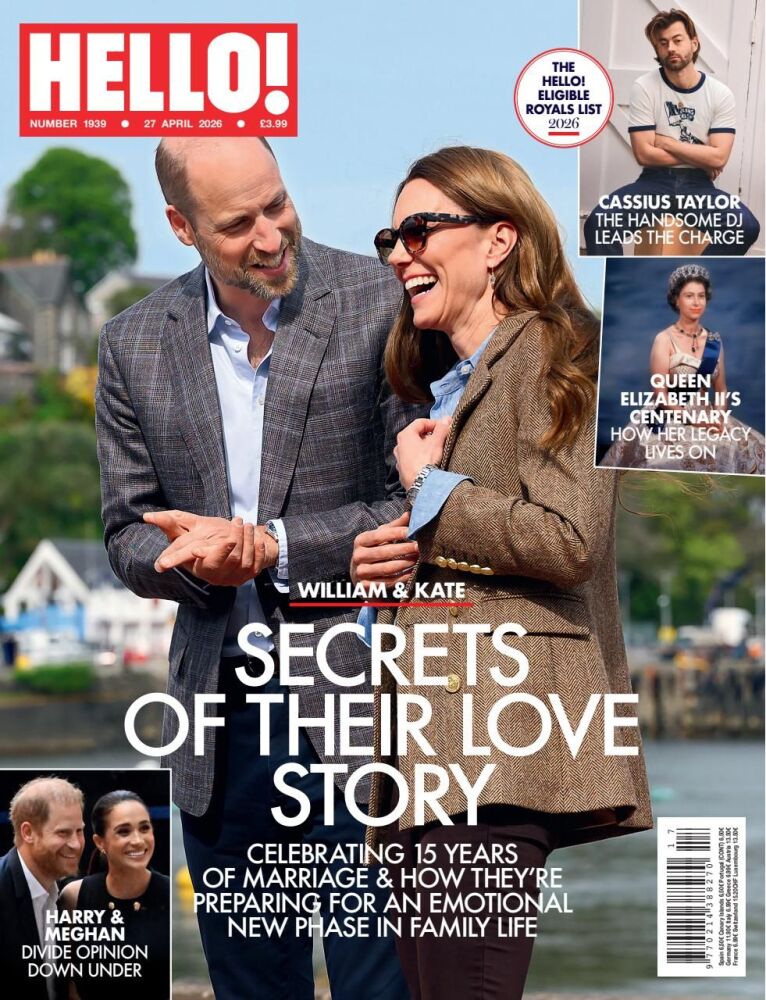 Hello! magazine - Prince William and Kate Middleton cover (27 April 2026 - Issue 1939)
