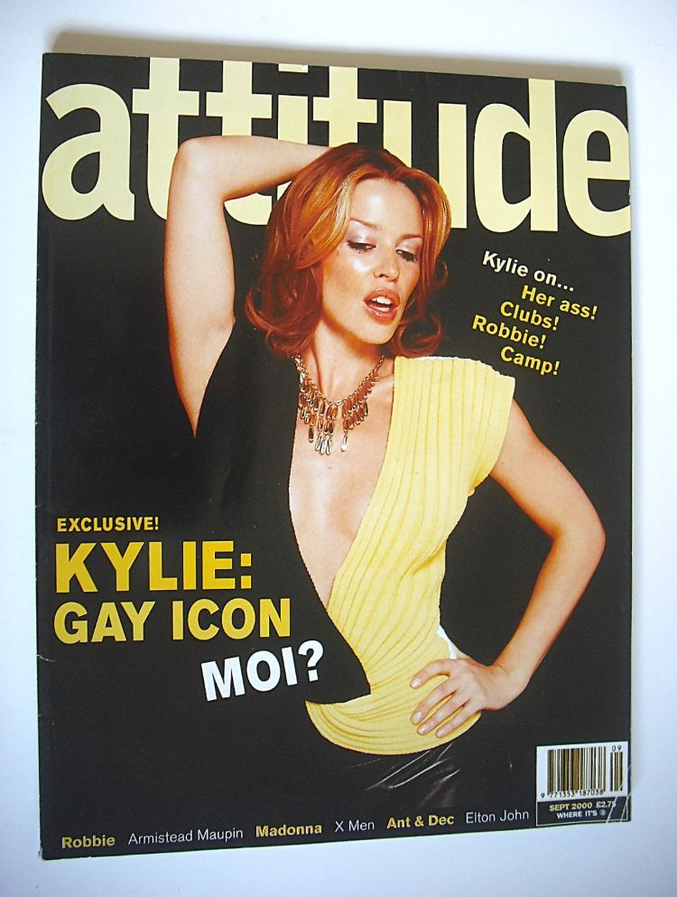 <!--2000-09-->Attitude magazine - Kylie Minogue cover (September 2000)