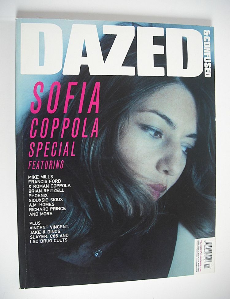 Dazed & Confused magazine (November 2006 - Sofia Coppola cover)