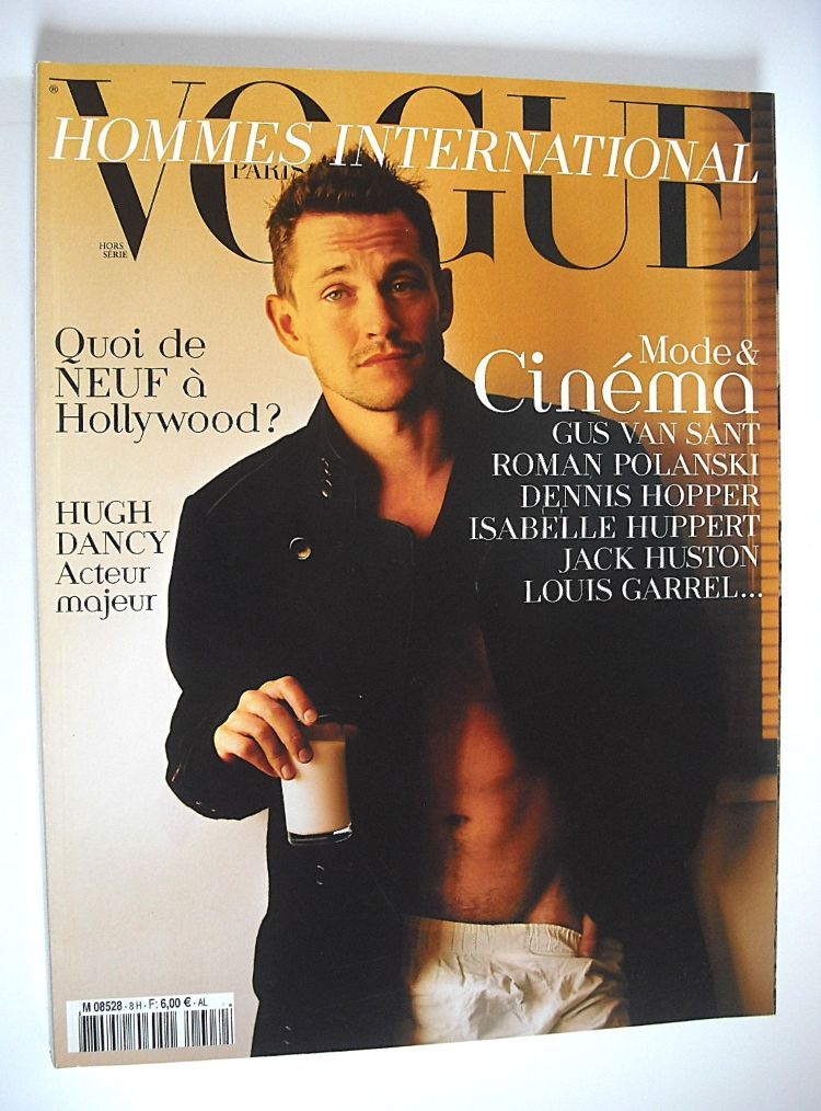 Paris Vogue Hommes International magazine - Autumn/Winter 2008-2009 - Hugh Dancy cover