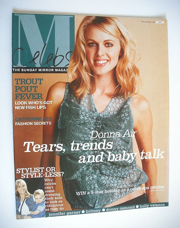 Celebs magazine - Donna Air cover (16 March 2003)