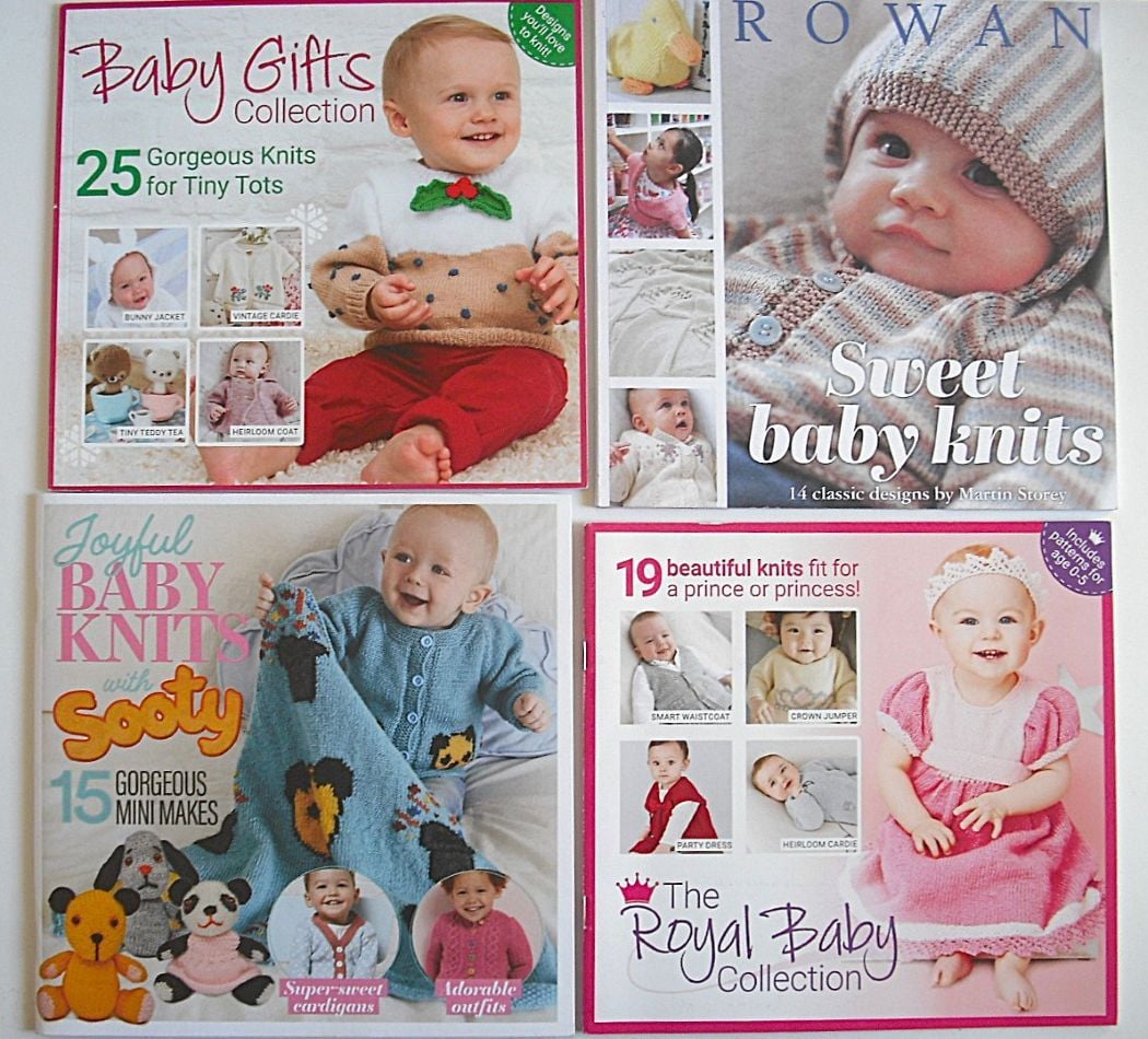 Four Baby Knits booklets