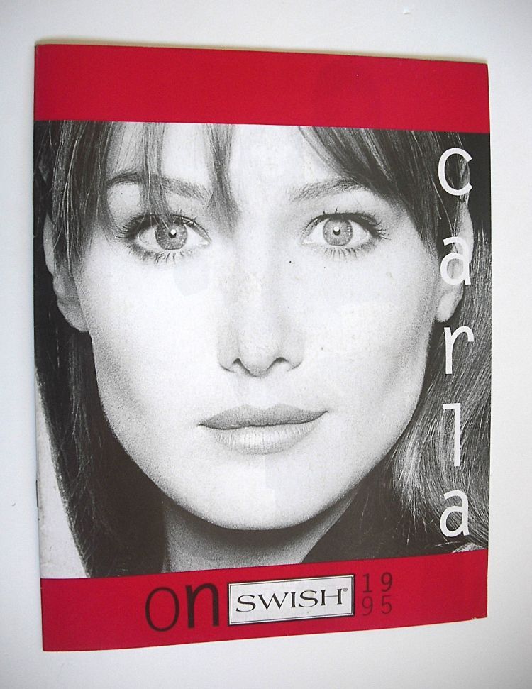 Swish Jeans brochure (1995) - Carla Bruni and Naomi Campbell cover