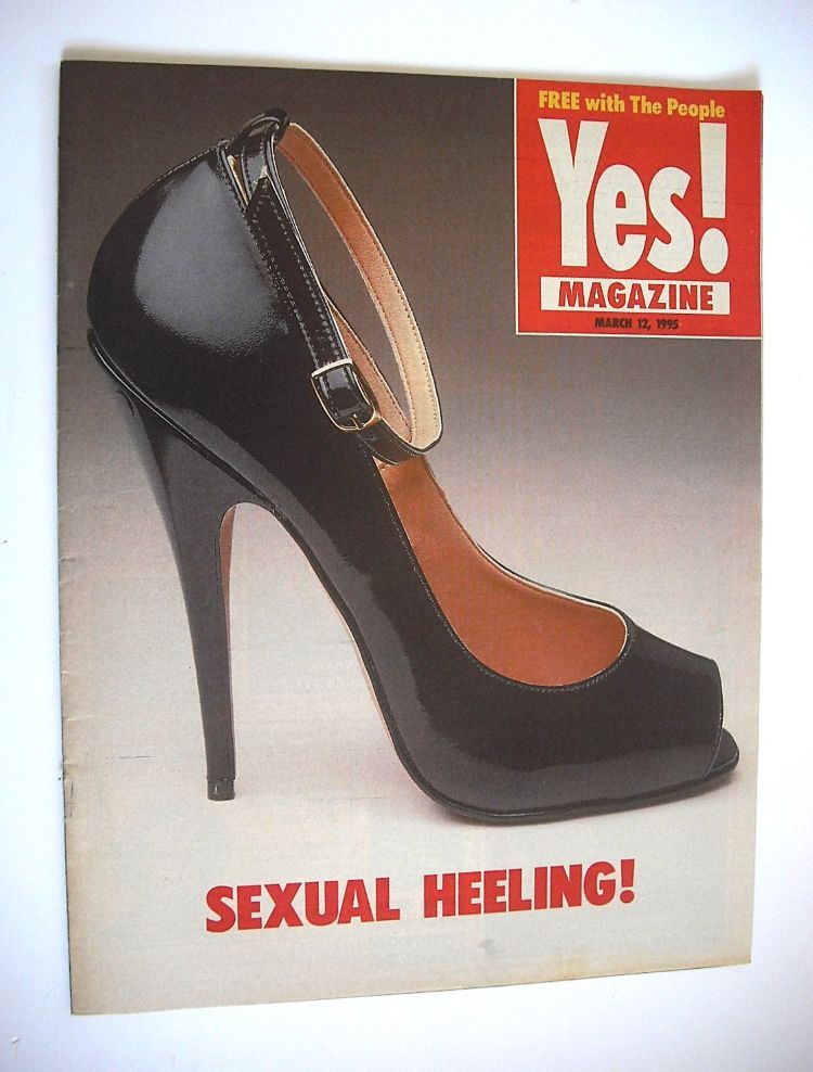 Yes magazine - Sexual Heeling cover (12 March 1995)