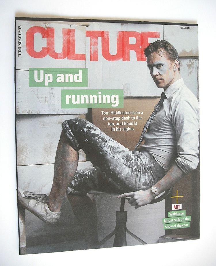 Culture magazine - Tom Hiddleston cover (6 March 2016)