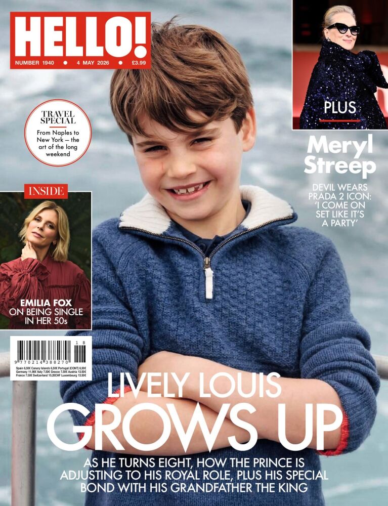 Hello! magazine - Prince Louis cover (4 May 2026 - Issue 1940)