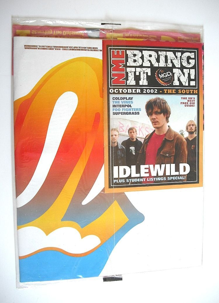 NME magazine - The Datsuns cover (5 October 2002)