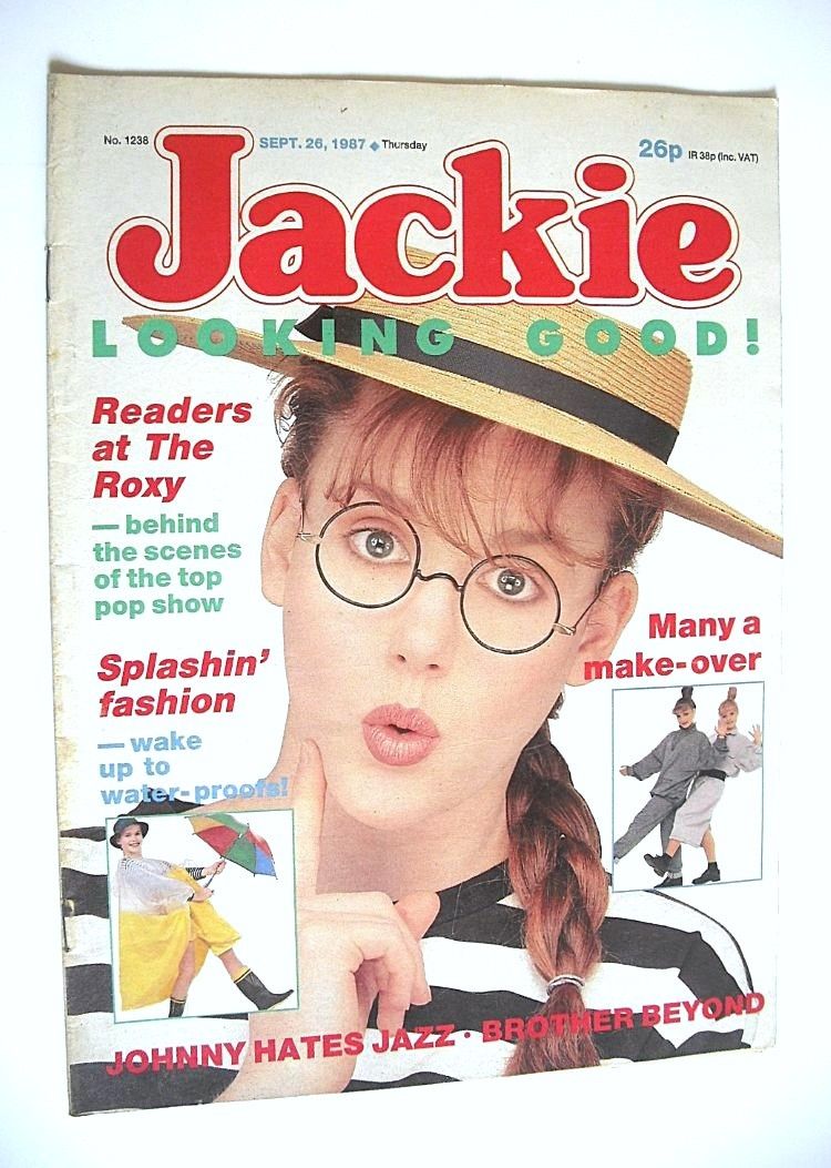 Jackie magazine - 26 September 1987 (Issue 1238)