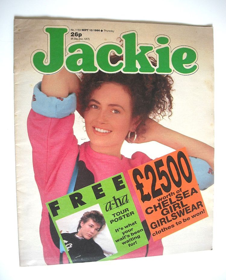 Jackie magazine - 13 September 1986 (Issue 1184)