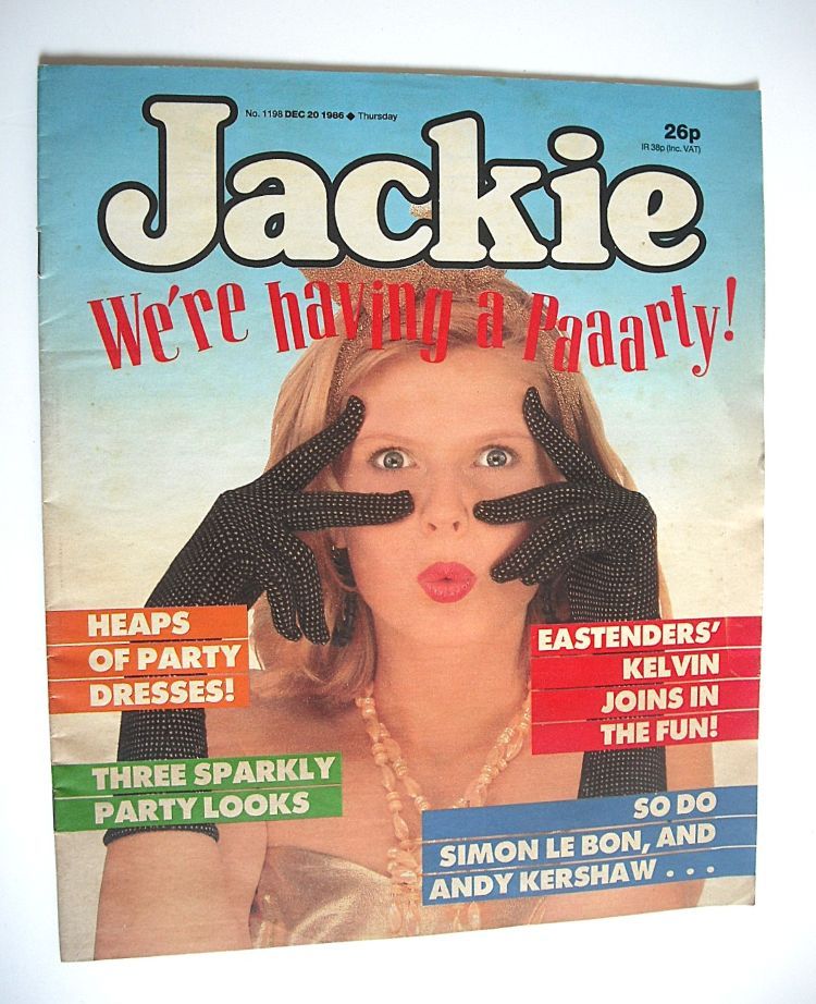 Jackie magazine - 20 December 1986 (Issue 1198)