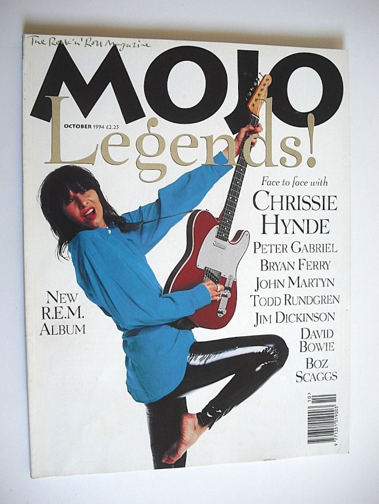 MOJO Legends magazine - Chrissie Hynde cover (October 1994 - Issue 11)