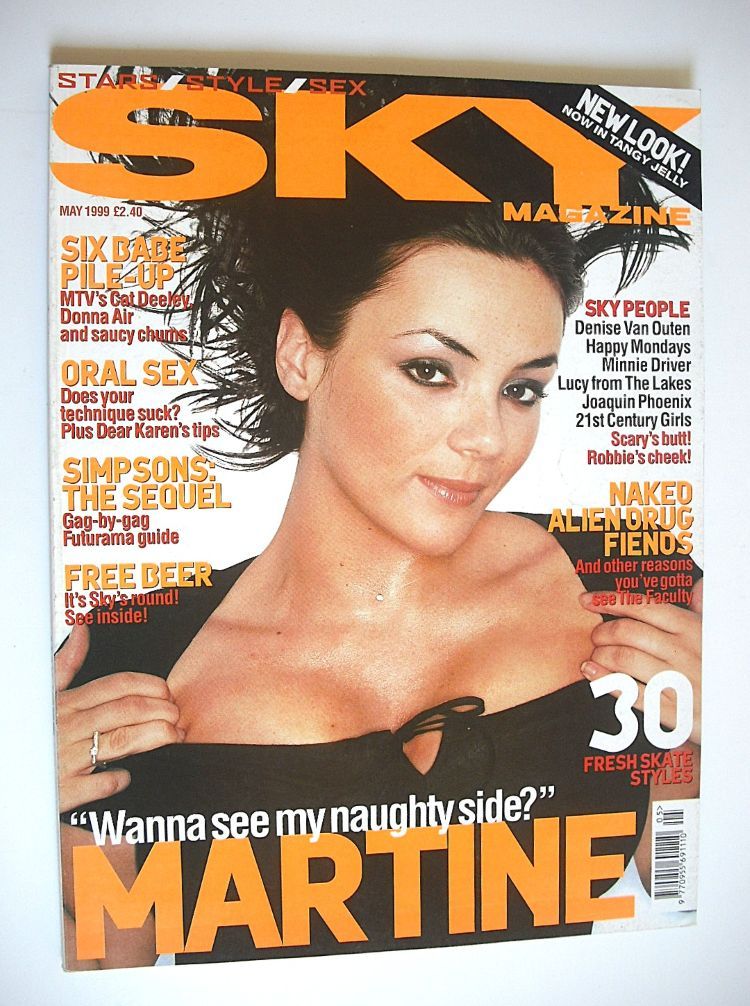 Sky magazine - Martine McCutcheon cover (May 1999)