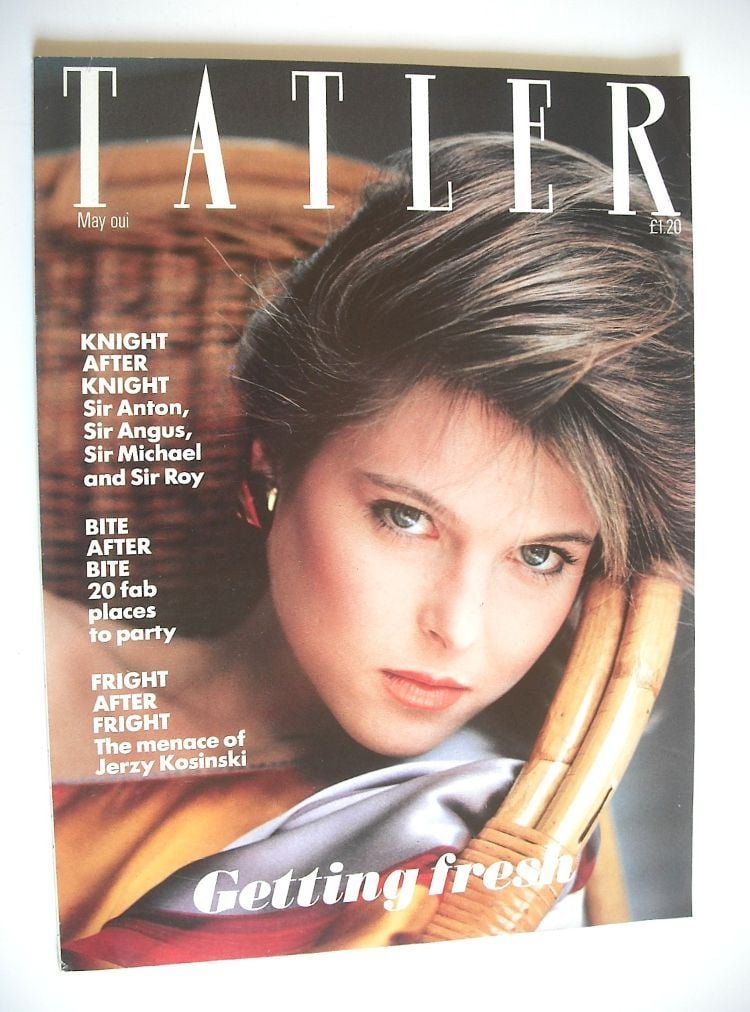 <!--1982-05-->Tatler magazine - May 1982 - Catherine Oxenberg cover